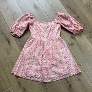 American Eagle Women's Short Sleeve Dress with Back Cutout